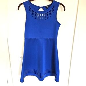 Zunie Blue Skater Dress